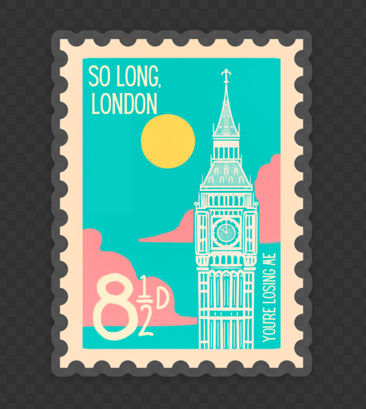 So Long, London Sticker| Taylor Sticker