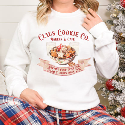 Claus Cookie Co. Christmas Unisex Sweatshirt