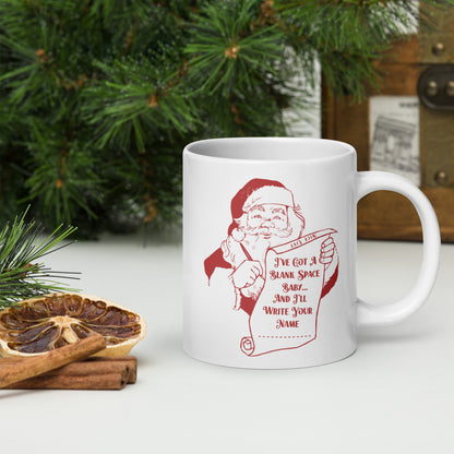 Santa's Nice List Christmas Mug | Blank Space Taylor Swift | 15oz & 20oz Options