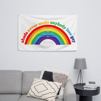 Shade Never Made Anybody Less Gay Flag | Taylor Swift Lover Flag | Pride Tapestry