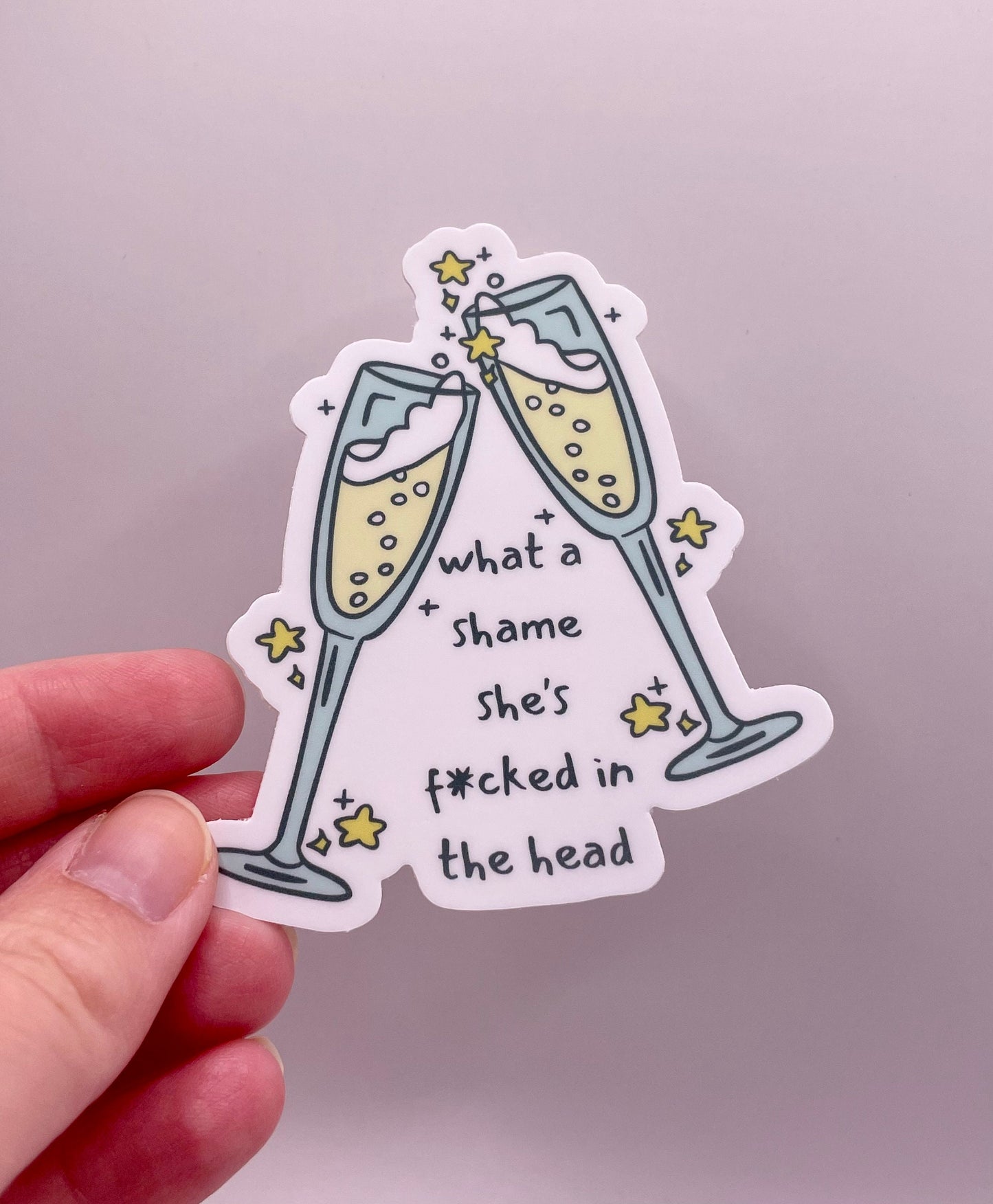Champagne Problems Sticker | Taylor Swift Stickers