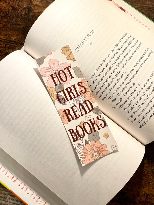 Hot Girls Read Books Bookmark