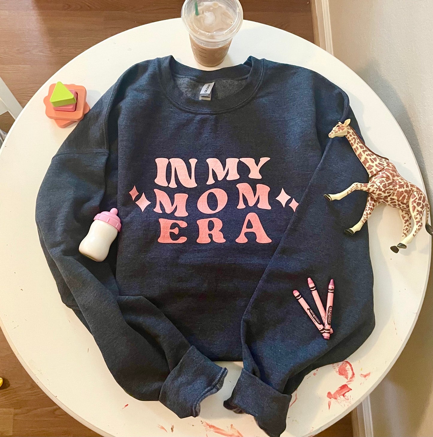 In My Mom Era Sweatshirt | Sweatshirt Gift For Mom | Taylor Swift Sweatshirt | Cute Mom Sweatshirt