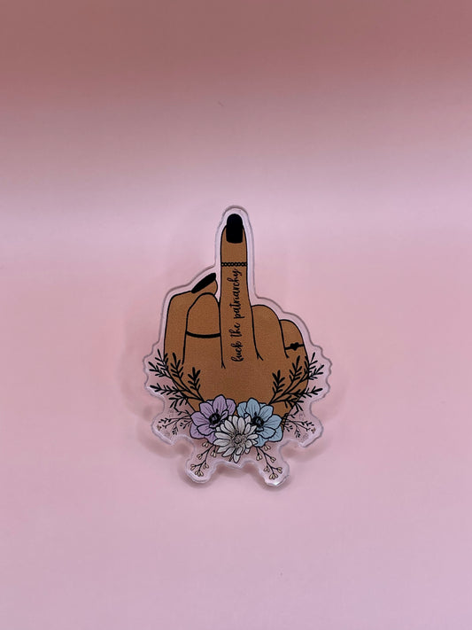 Fuck the Patriarchy Taylor Swift Pin