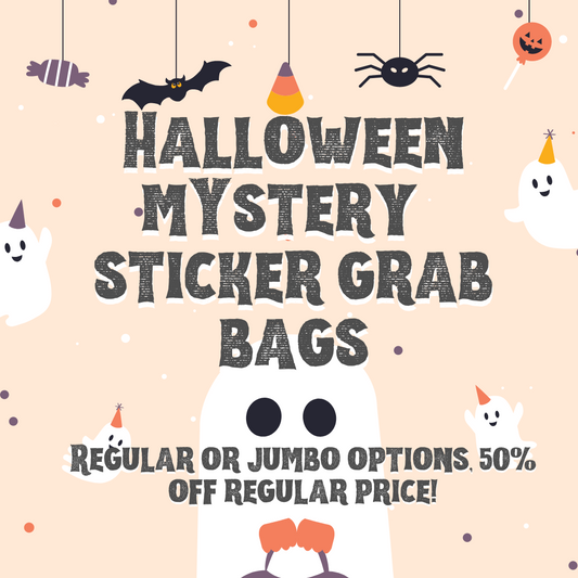 MYSTERY Halloween Sticker Grab Bag